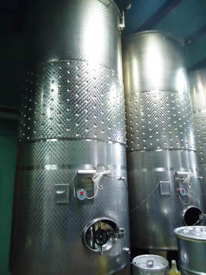 Used 2,000 Gallon Defranceschi SS Jacketed White Wine Fermenting Tanks (3)