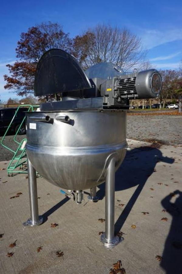 Used 300 Gallon Lee SS Jacketed Double Motion Mixing Kettle