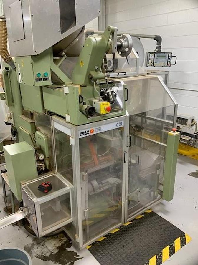 Used IMA C21 Fully Automatic Tea Bagging Machine