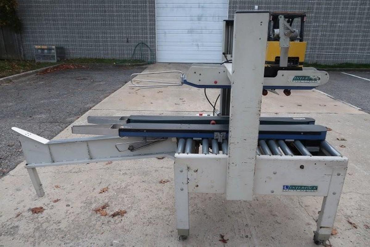 Used Interpack Top Only Case Taper, Portable