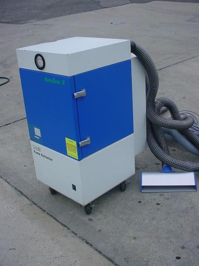 Used PACE “ARM-EVAC 2″” FUME EXTRACTOR, Portable