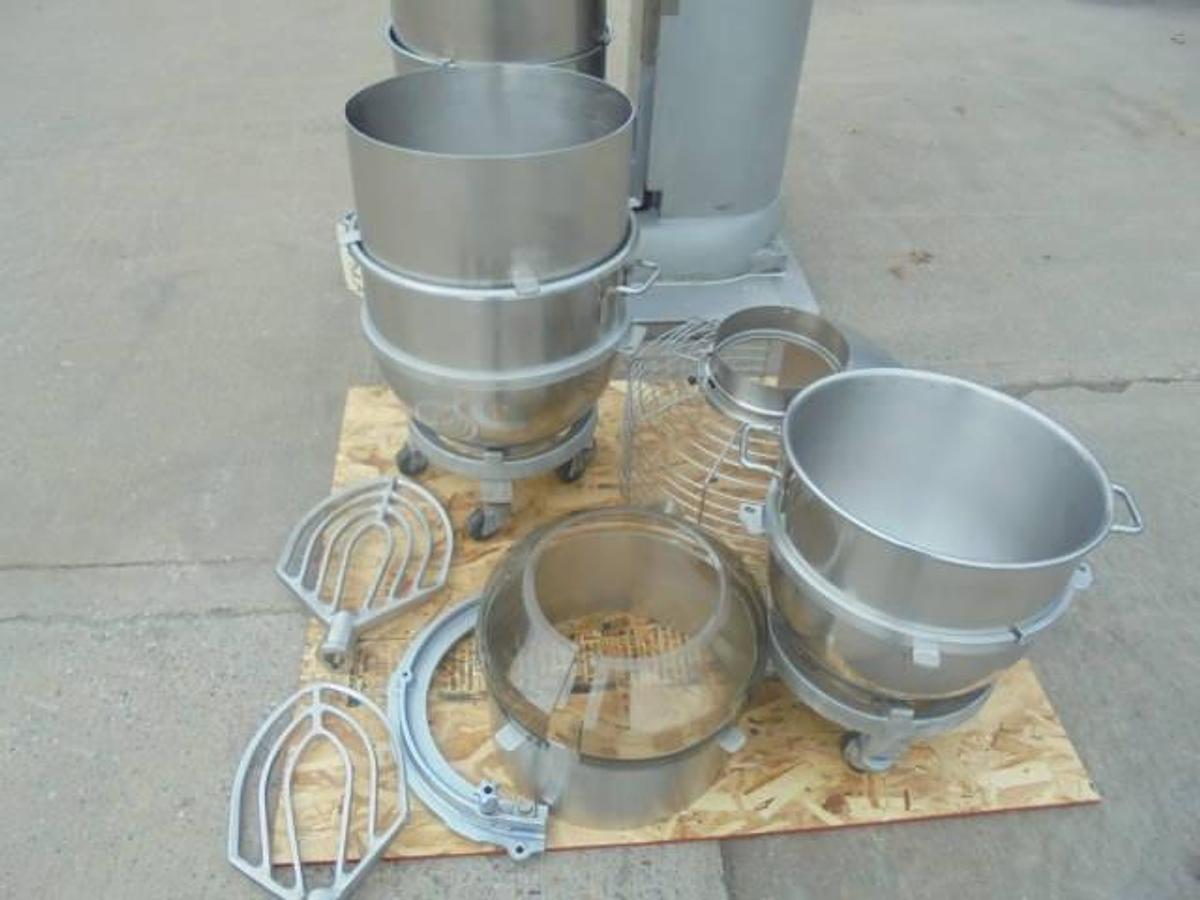 Used Hobart V1401 140 Qt. Bowl Mixer, With Numerous Accessories