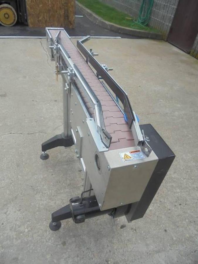 Used MK Automaton 4-1/2 In. X 60 In. Motorized Bottle Conveyor