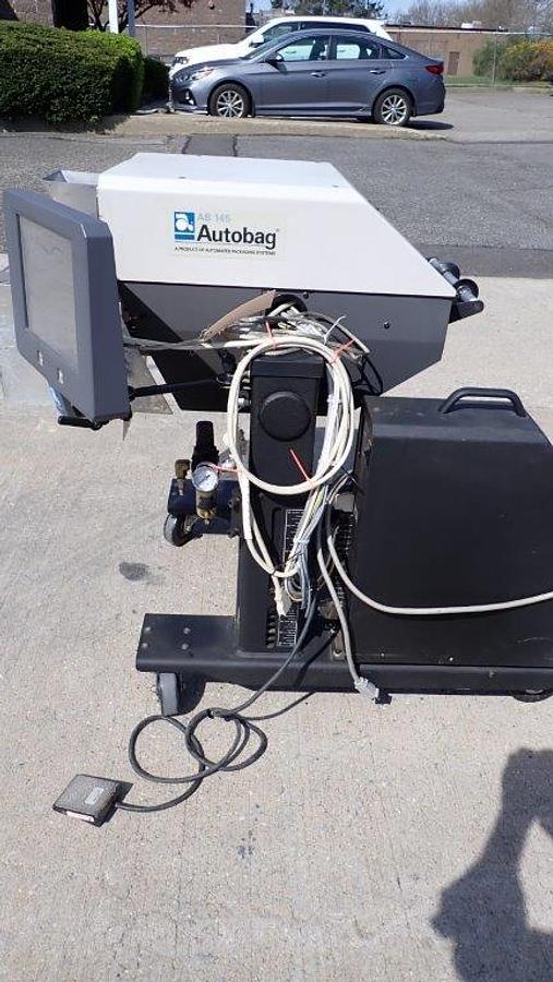 Used Autobag AB-145 Auto Bag Filling and Sealing Machine, Portable