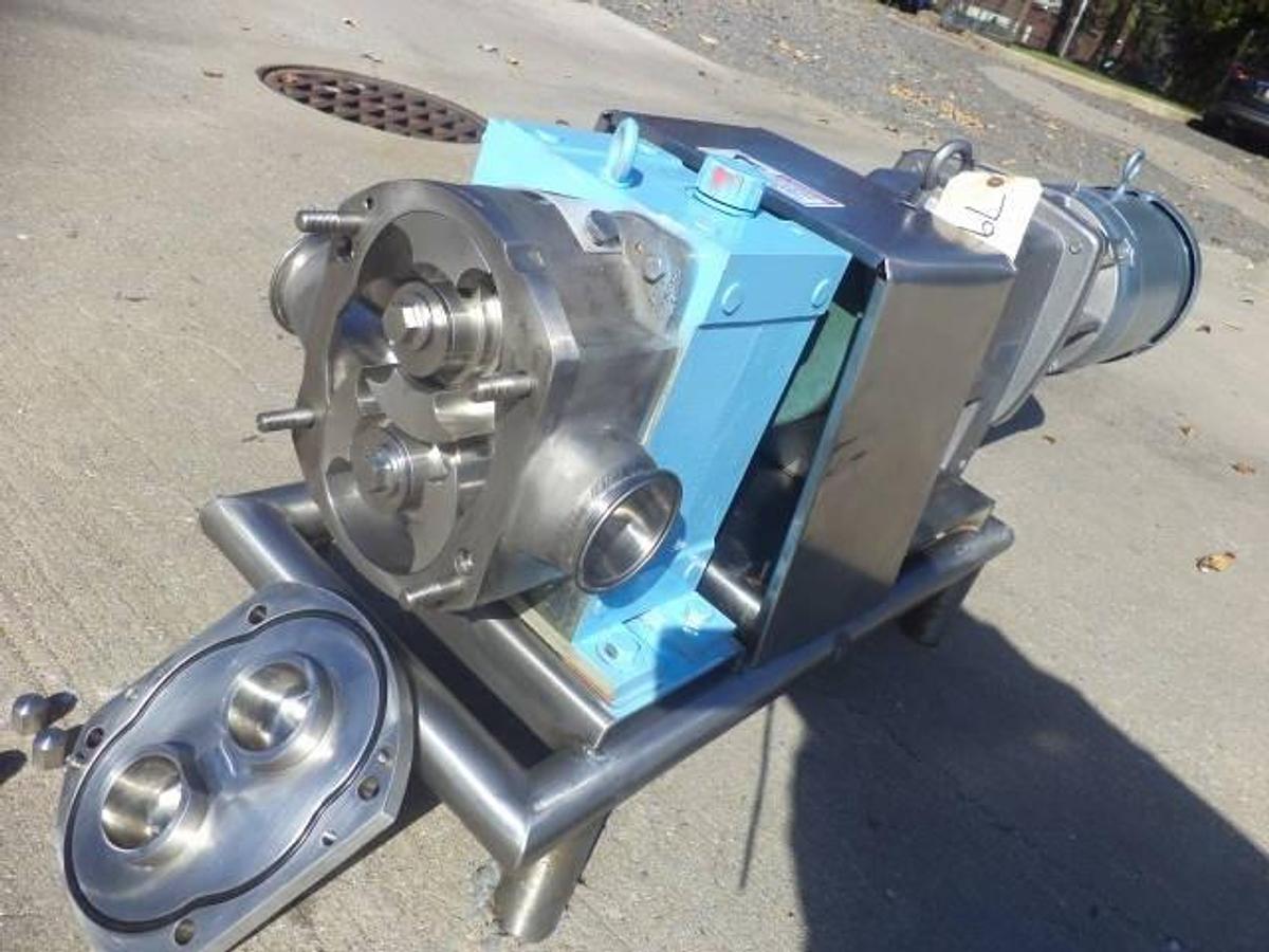 Used Fristam FKL-50 SS Positive Displacement Pump, 10HP