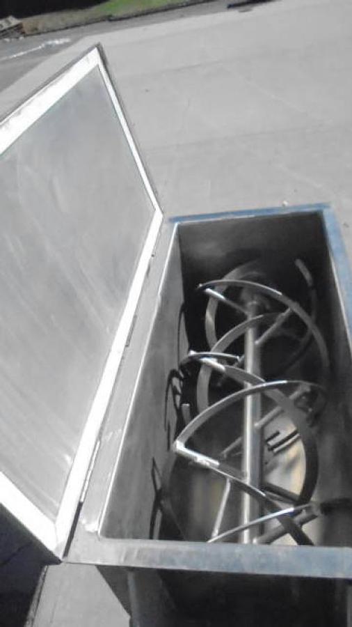 Used 5 Cu. Ft. Ross Stainless Steel Double Ribbon Blender, 5 HP