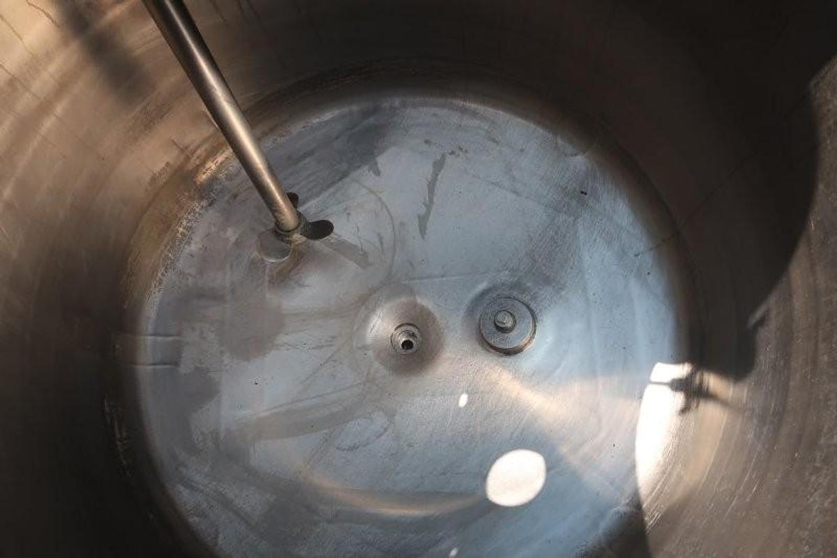 Used Lee 500 Liter Stainless Steel Vacuum Reactor