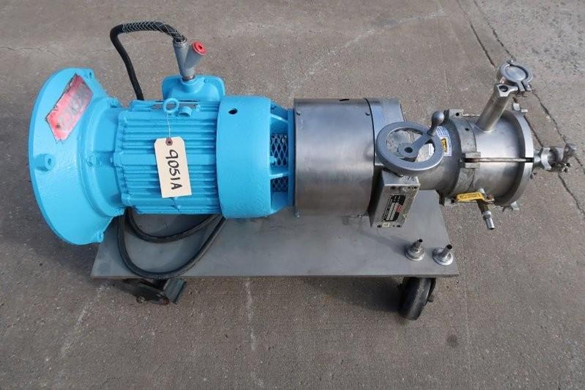 Used Greerco W500 Stainless Steel Colloid Mill, 10 HP, XP