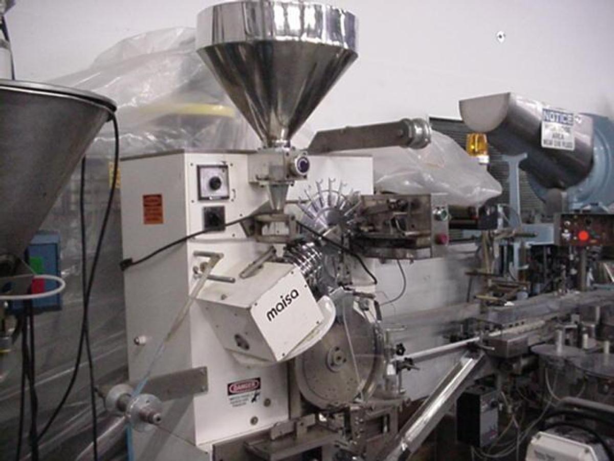 Used Maisa Ec12b Tea Bagging Machine, W/Envelope