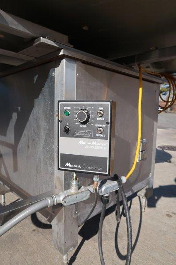 Used 60 In. Diameter Rotary Unscrambling/Accumulating Table
