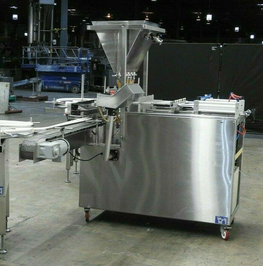 Used Accutek Six Piston Fully Automatic Straightline Filling Machine