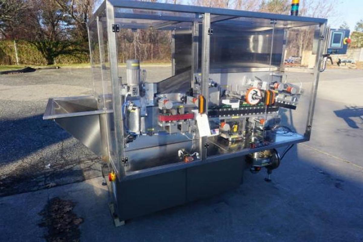 Used Pharma Packaging Systems PPS-M800 Plastic Bottle Unscrambler/Cleaner, Stainless Steel