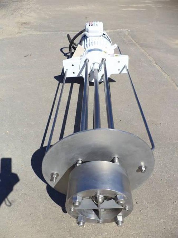 Used Arde Barinco 15 HP Homogenizing Mixer, stainless steel