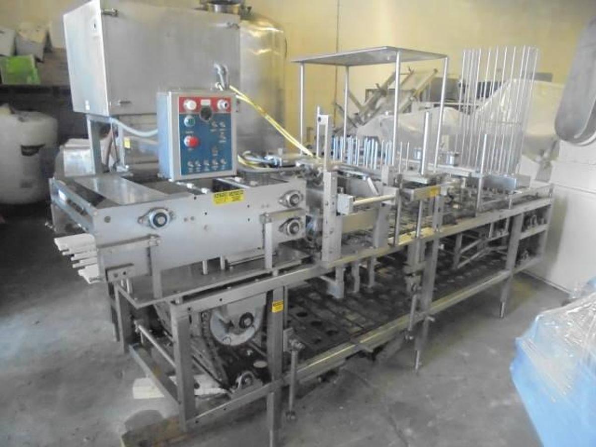 Used Autoprod FP 2X4 Four Lane  Cup Filling/Sealing/Lidding Machine, 240 Per Minute