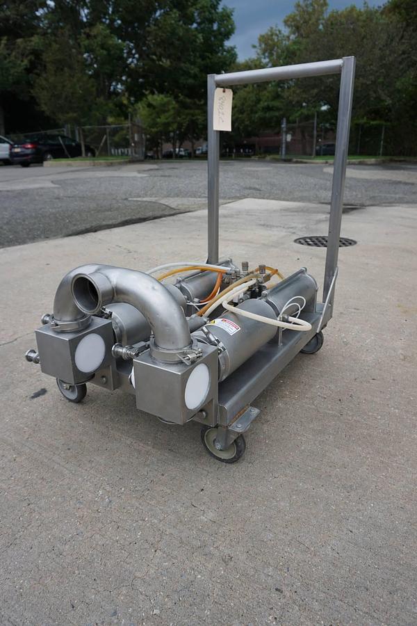 Used TUCS Twin Piston Filling Station On Portable Cart