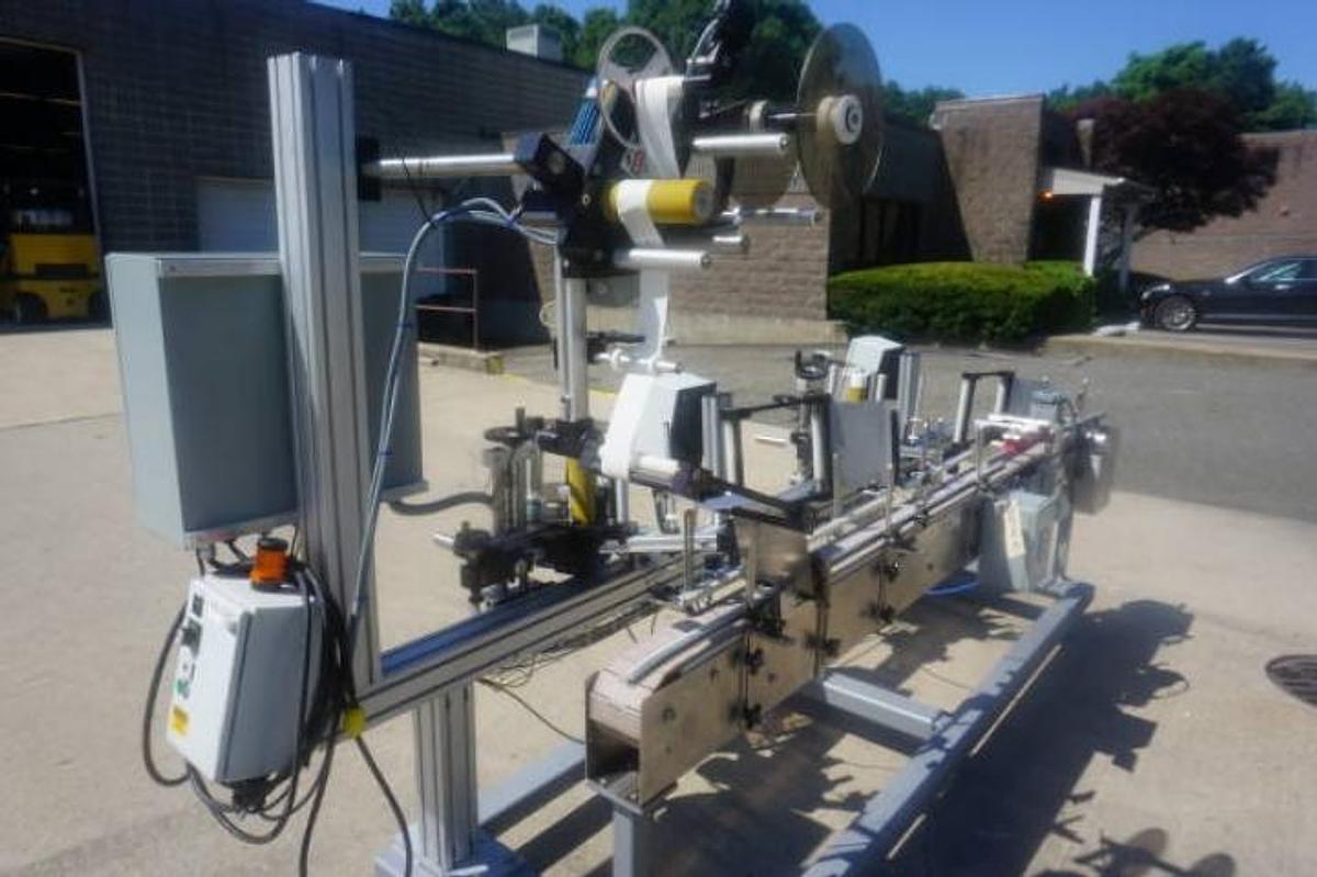 Used Labeling Technologies Three Sided Automatic Pressure Sensitive Labeler