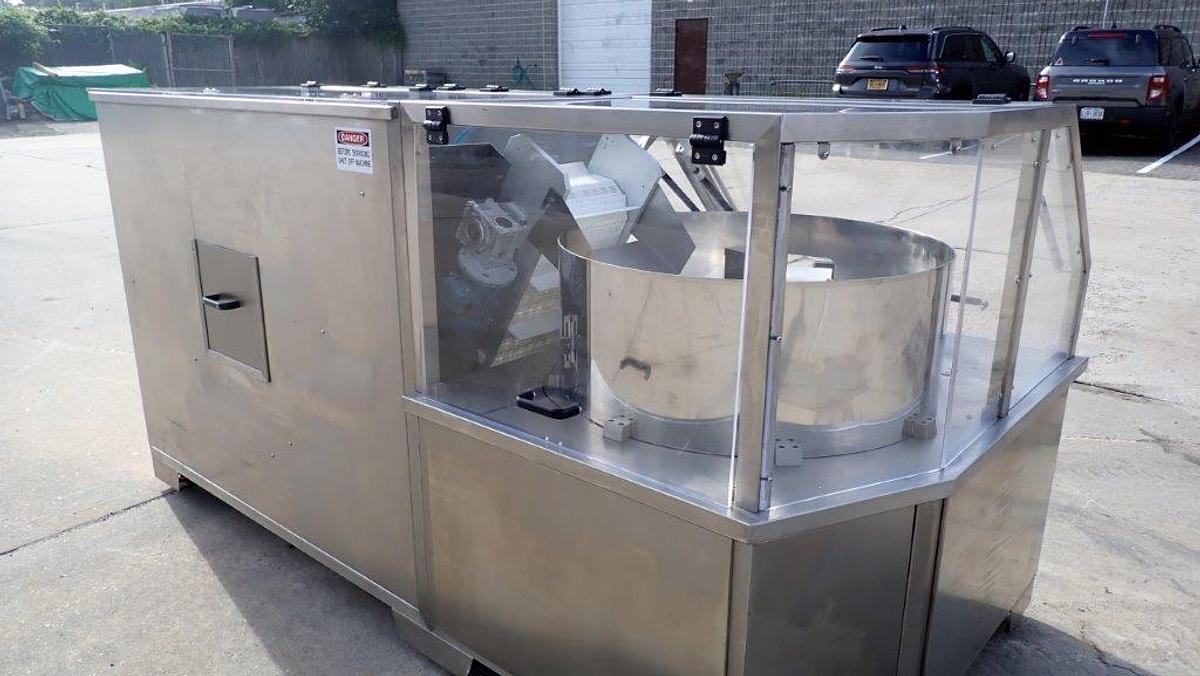 Used Kekai Automatic Plastic Bottle Unscrambler, 200 pm