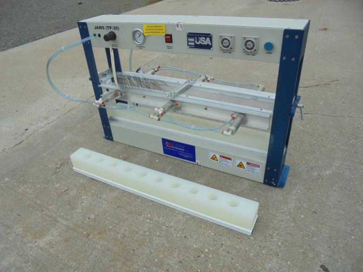 Used Aline Jaws (TP-30) Semi-Automatic Plastic Tube Sealer