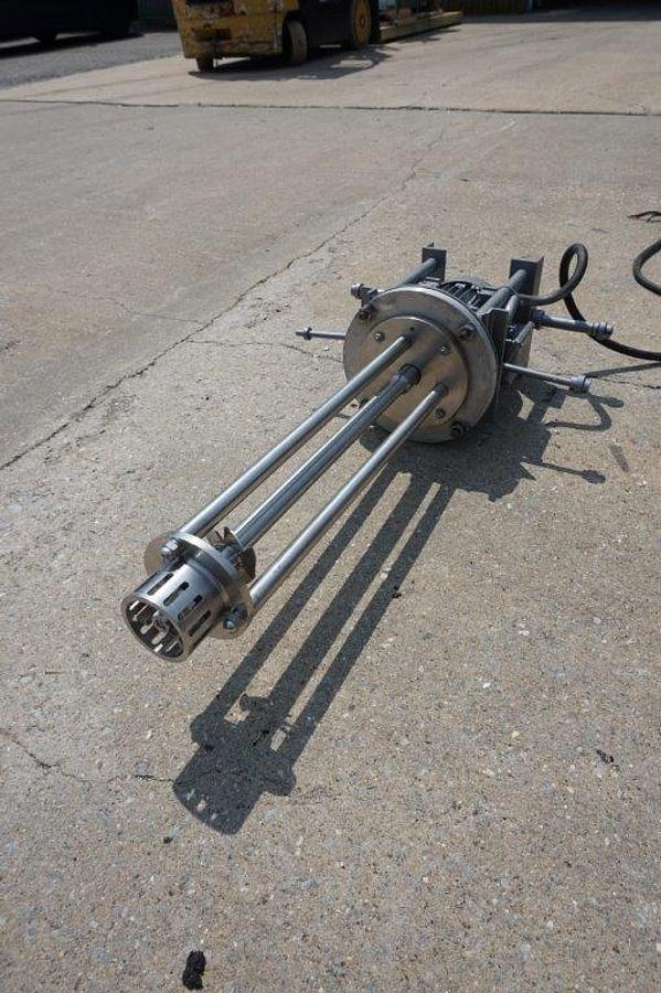 Used .25HP Batch-Style High Shear Mixer, 3450RPM