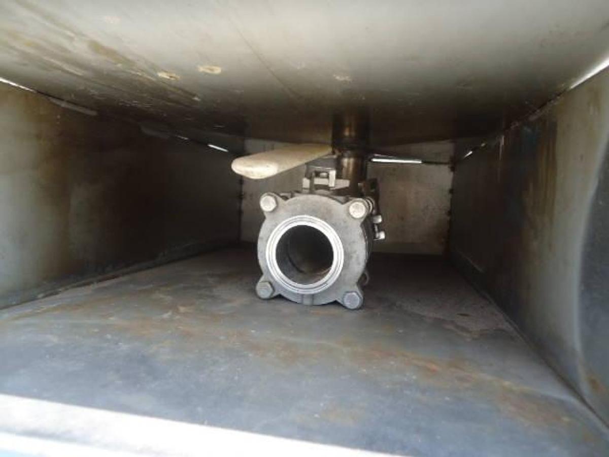 Used Clawson/Sta-brite stainless stackable totes, (2)