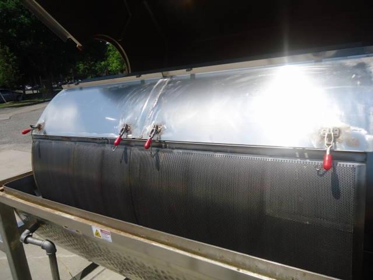 Used Ak Robins 48 In. Diameter Continuous Blancher, Jacketed