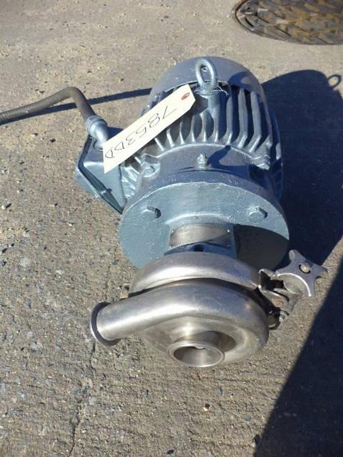 Used Cherry Burrell “Flex-Flo” Stainless Steel Sanitary Centrifugal Pump