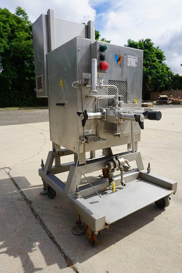 Used Niro Soavi 2006H-A SS Pilot Plant Homogenizer, 5800PSI