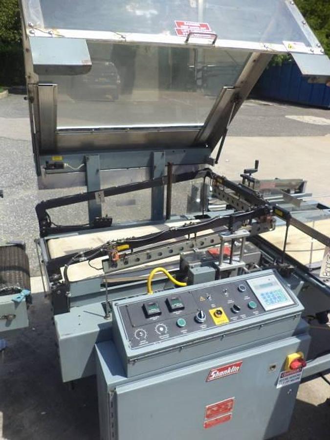 Used Shanklin A-27A “L” Sealer With Shrink Tunnel