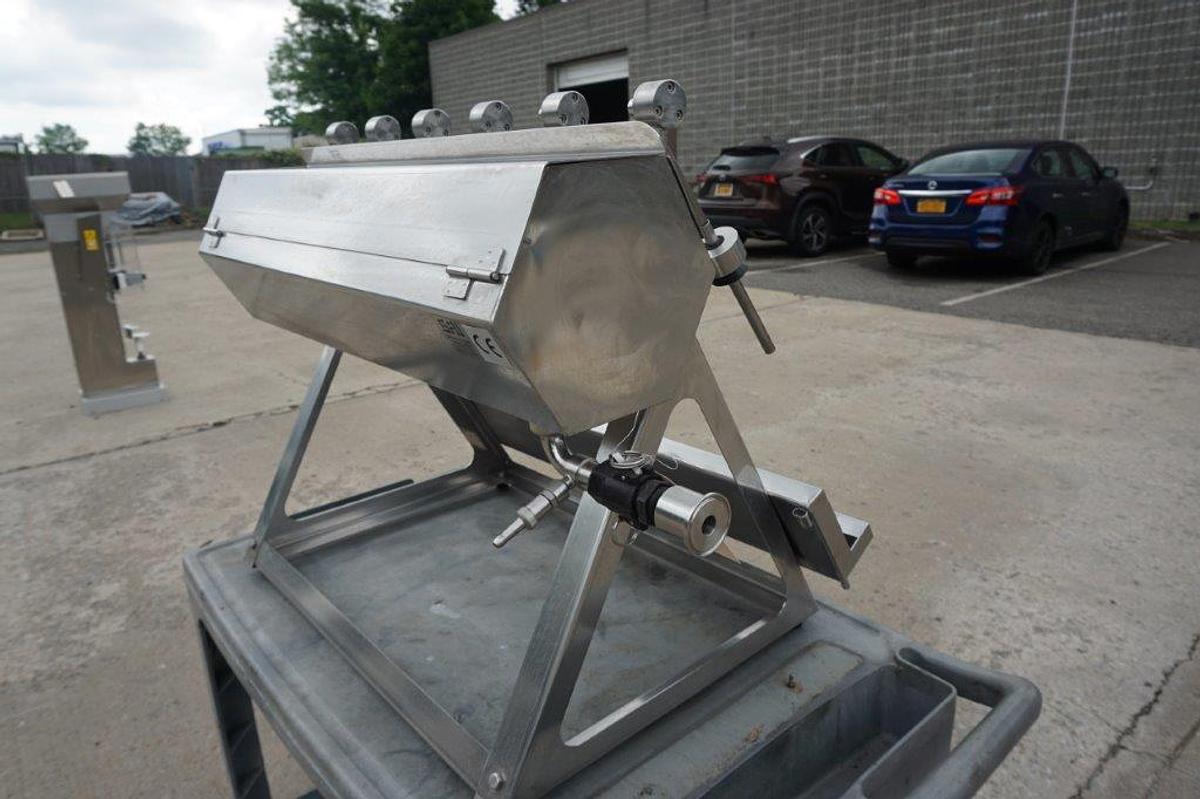 Used GAI Six Spout Siphon Filler, Stainless Steel