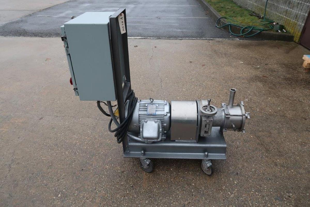 Used Greerco W500H SS Colloid Mill, 10 HP XP