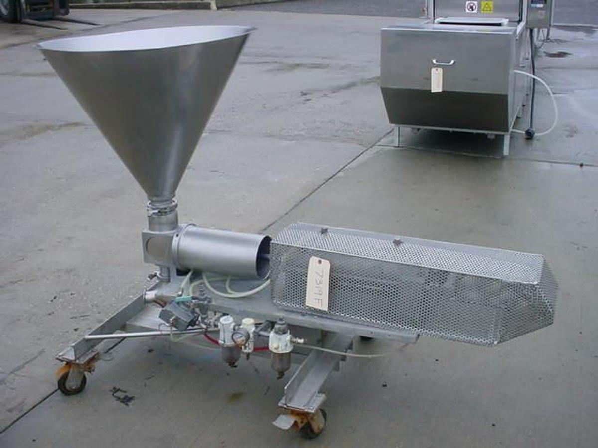 Used Hinds Bock 1 Gallon Single Piston Filler/ Depositor, Air Operated