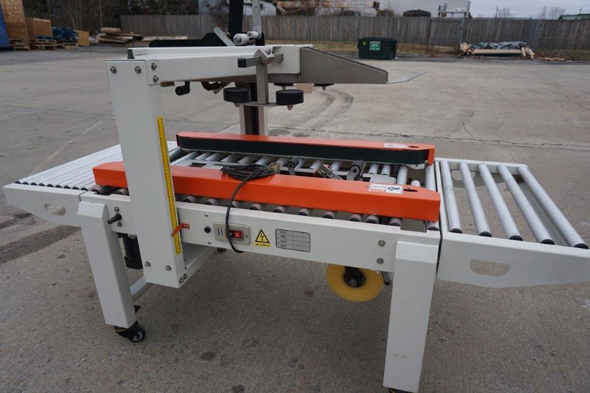 Used Single Phase Top and Bottom Case Sealer, Single Phase Electrics