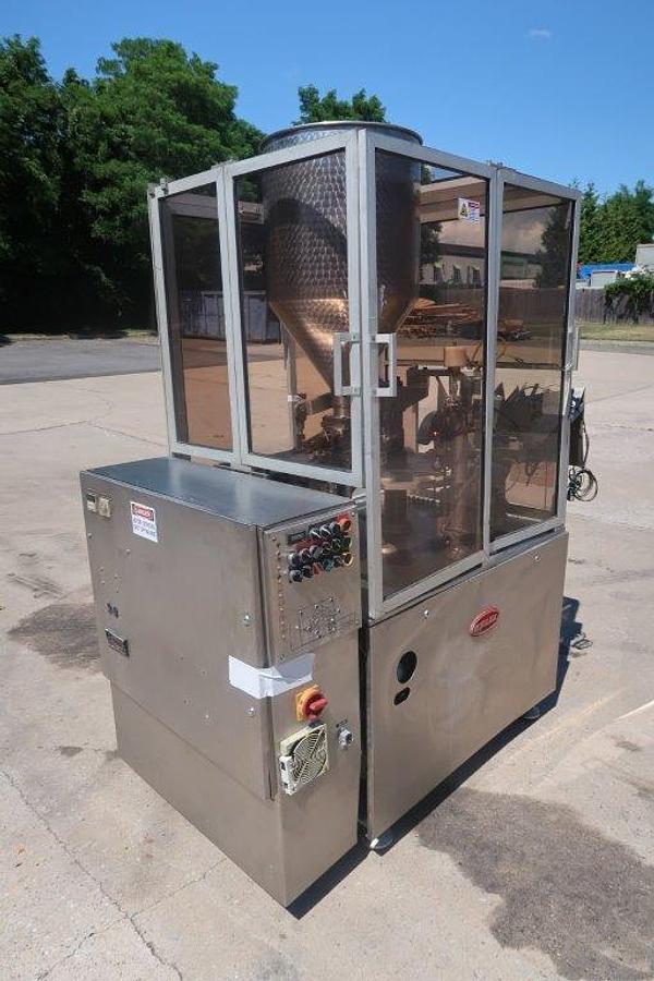 Used Kalix KX-80 Ultra Sonic Tube Filling and Sealing Machine, 80 Per Minute
