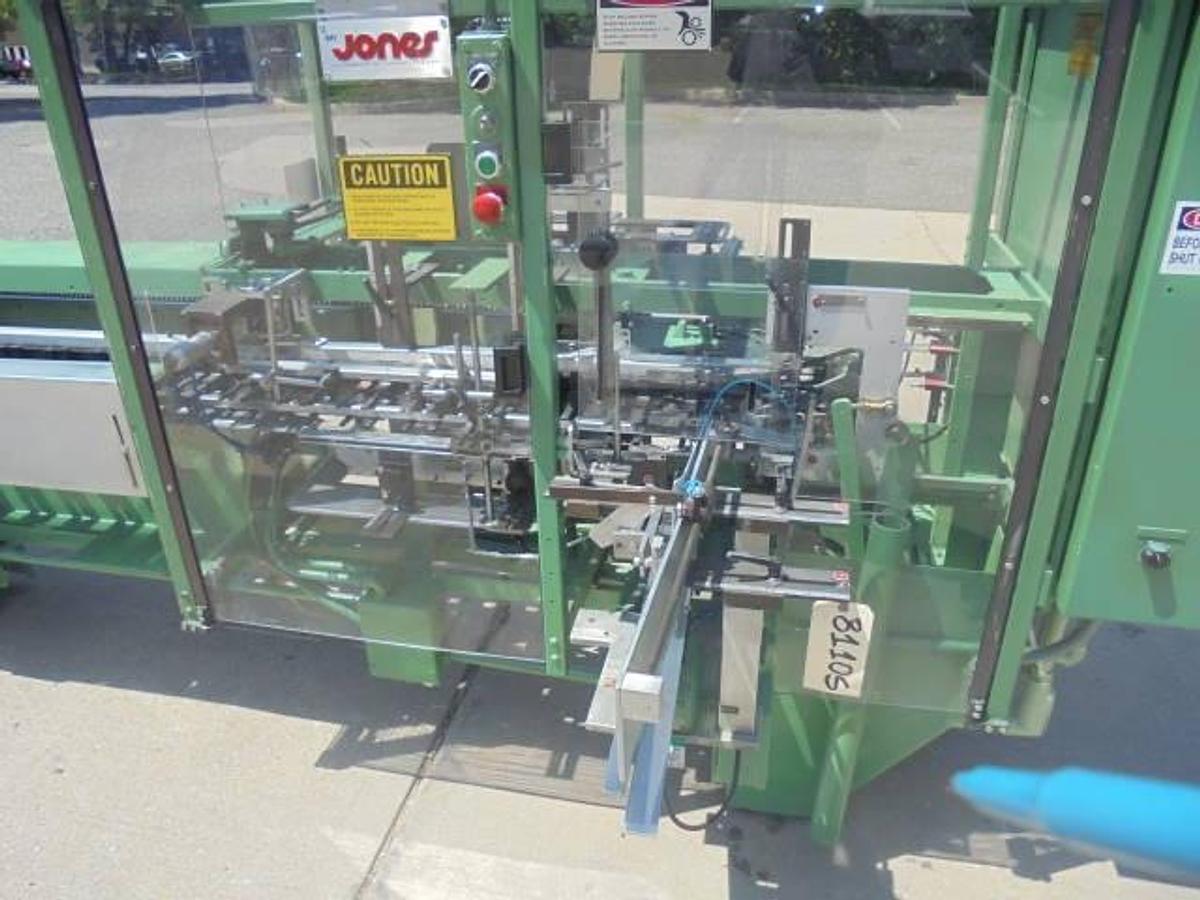Used RA Jones IMV-5 Intermittent Motion Vertical Cartoner