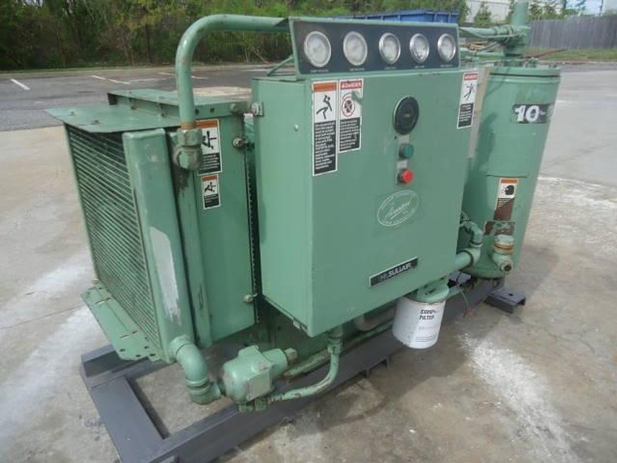 Used Sullair 10-25 Ac/Ac Air Compressor, 25 Hp