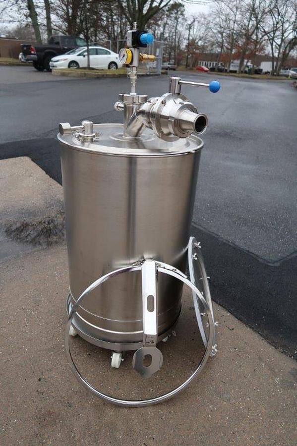 Used Muller “Vispro” Transfer/Drum Emptying System