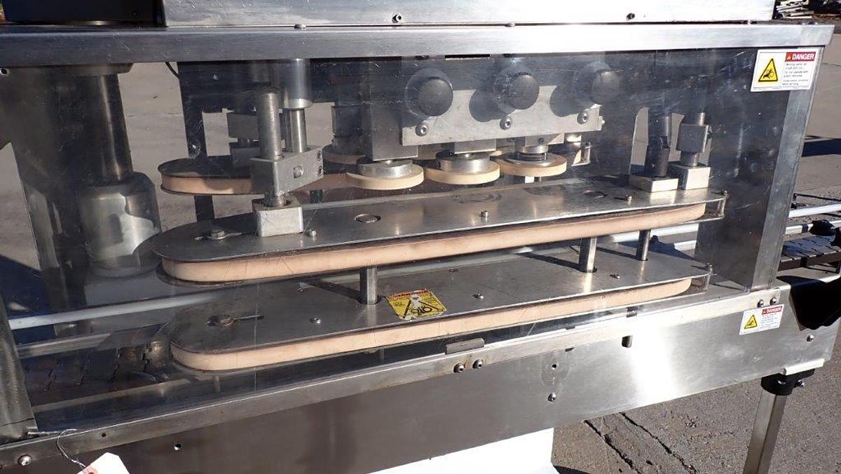 Used Kaps-All A2 Six Spindle Cap Retorquer/Tightener, 120 pm
