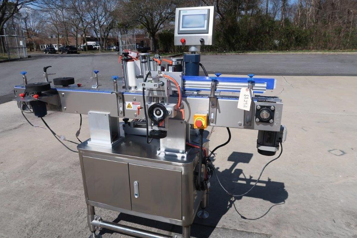 Used King Automatic Spot/Wraparound Pressure Sensitive Labeler