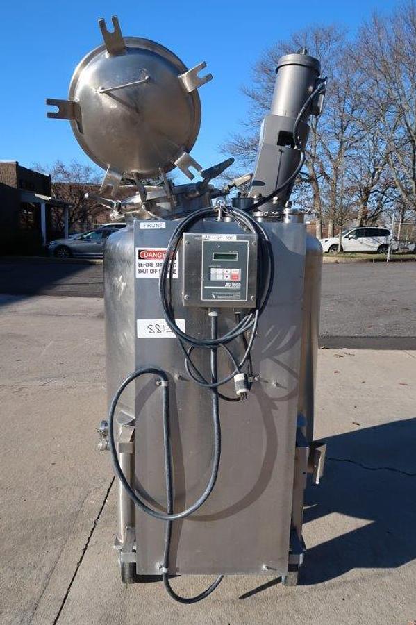 Used 500 Liter Precision Stainless 316L SS Vacuum Reactor