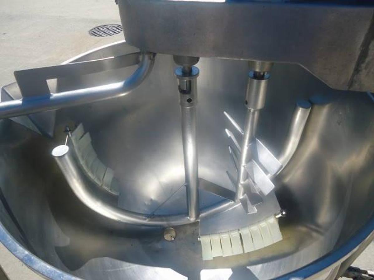 Used 80 Gallon Groen Twin Action Jacketed Mix Kettle, Tilting-