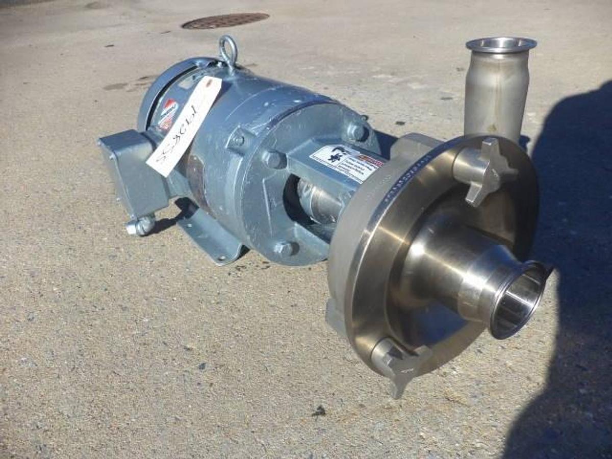 Used Fristam 2-1/2 In. X 2 In. Stainless Steel Sanitary Centrifugal Pump