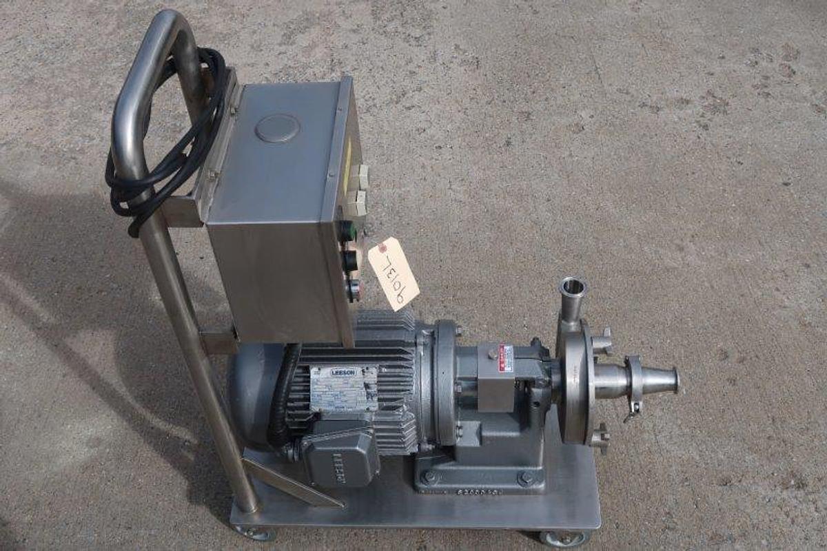 Used Fristam 7.5 HP Stainless Sanitary Centrifugal Pump