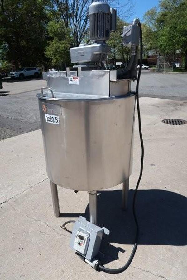 Used Groen 40 Gallon 316 Stainless Steel Jacketed Kettle, 100 PSI