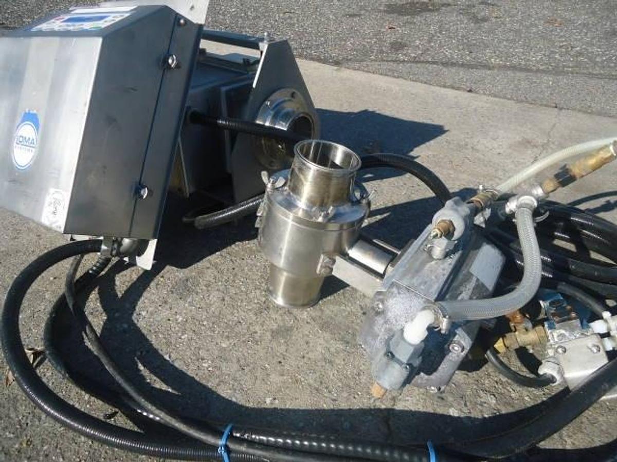 Used Loma Iq2 Pipeline Metal Detectors, 3 Inch Tri-Clamp Ports