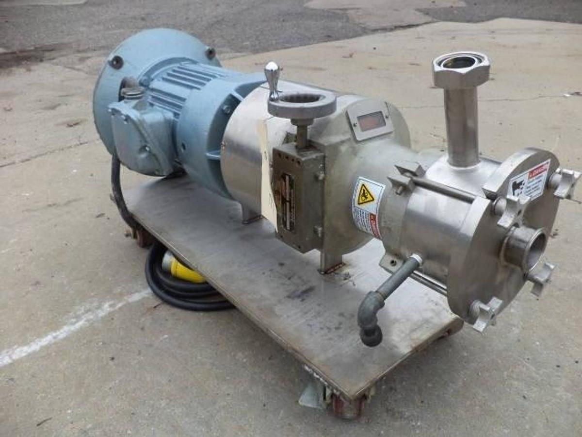 Used Greerco W500H Stainless Steel Horizontal Colloid Mill, XP