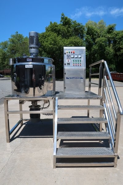 Used 200 Gallon Electric Stainless Steel Mixing Tank