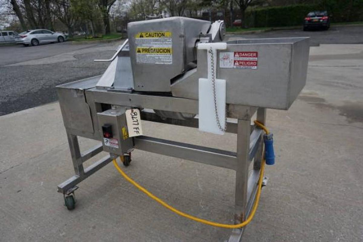 Used Urschel “G” Dicer/Slicer, SS Portable Stand