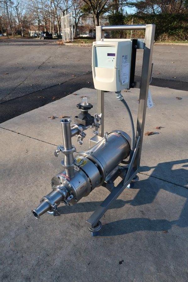 Used Admix DS-425 SS Sanitary Inline High Shear Mixer, 5HP
