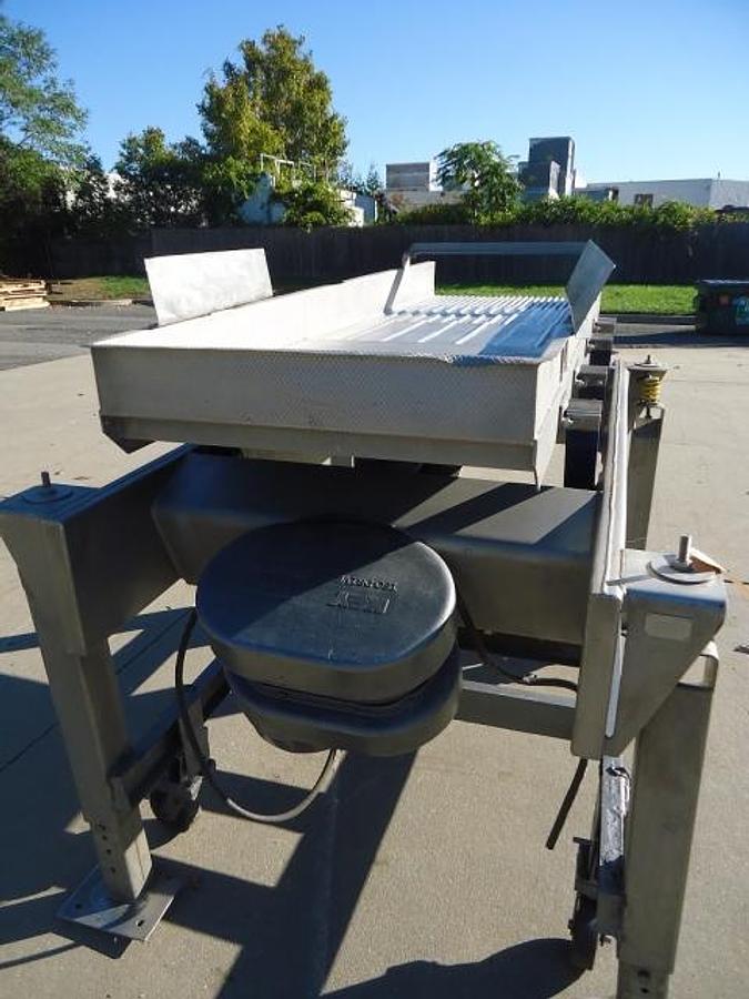 Used Key Technology Iso-Flo Vibratory Shaker/Feeder, Stainless-