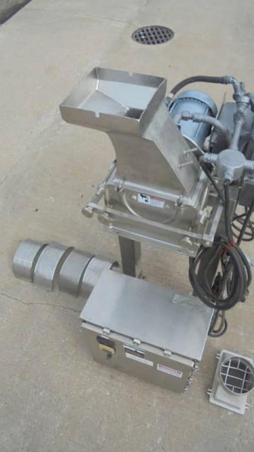 Used Fitzpatrick D6A Comminutor, 316SS, xp motor